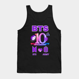 BTS Anniversary 10th Tank Top